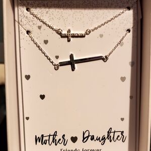 New direction Mother Daughter necklace set